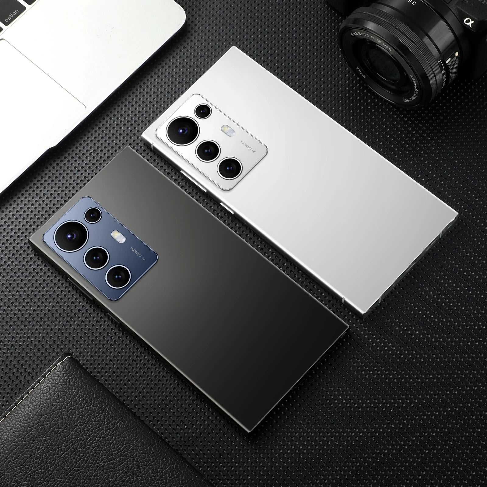 Tidesmit 5G Smartphone, 7.3-inch AMOLED, 108MP Camera, 256GB, Unlocked Tidesmit