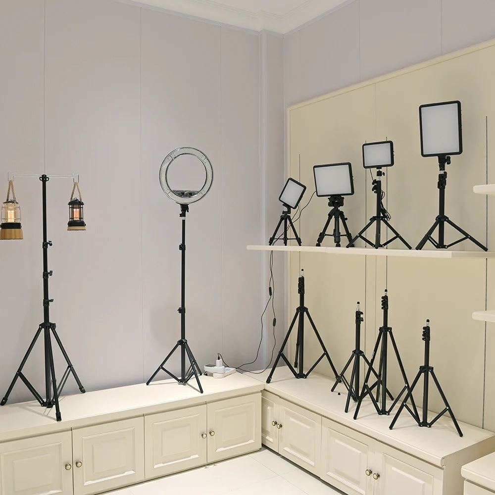 New Lightweight Adjustable LED Ring Light Self-Timer Phone Holder and Camera Tripod for Live Broadcast Equipment Hot Sale Tidesmit