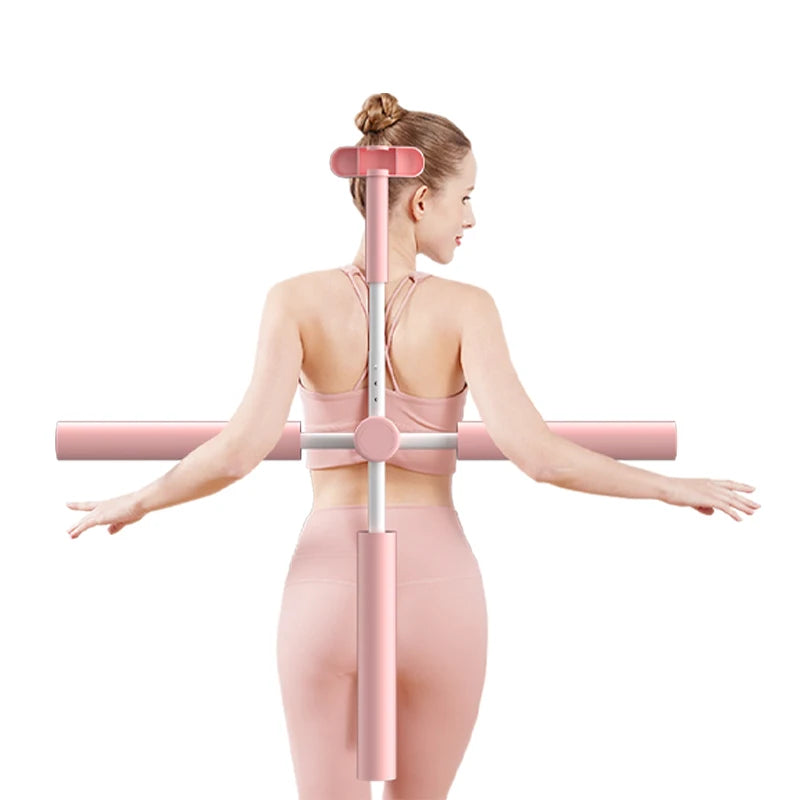 Small Indoor Pilates Accessories Corrected Yoga Sticks Posture Corrector for Fitness & Yoga Practice Tidesmit