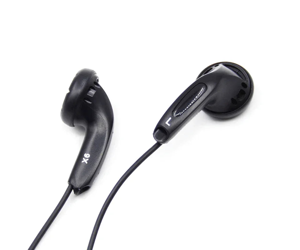 Wired HiFi Earbuds with Mic – Tidesmit Flat Head In-Ear Headphones Tidesmit