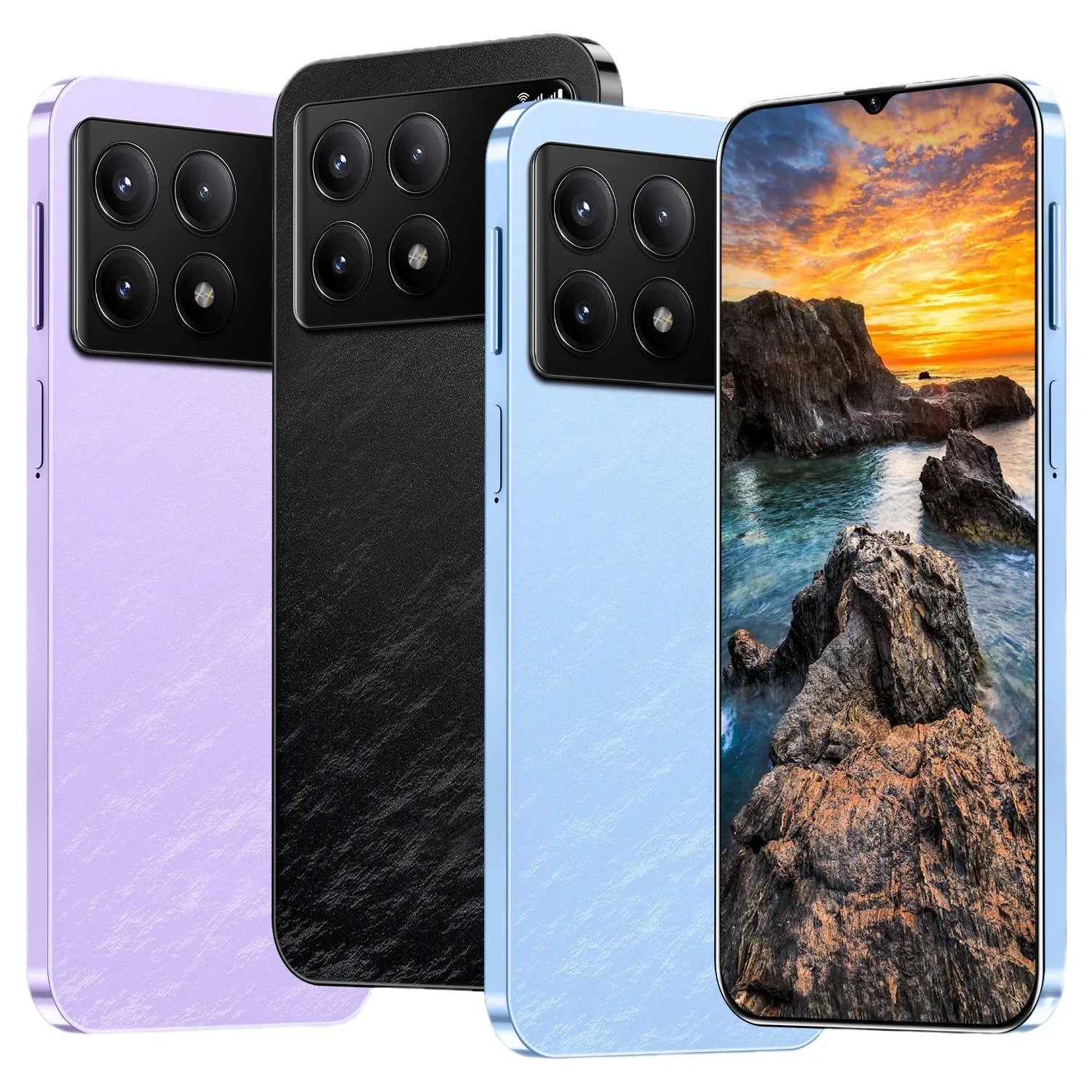 2025 Smart Phone Low Price 5G 4G Original Mobile Tidesmit