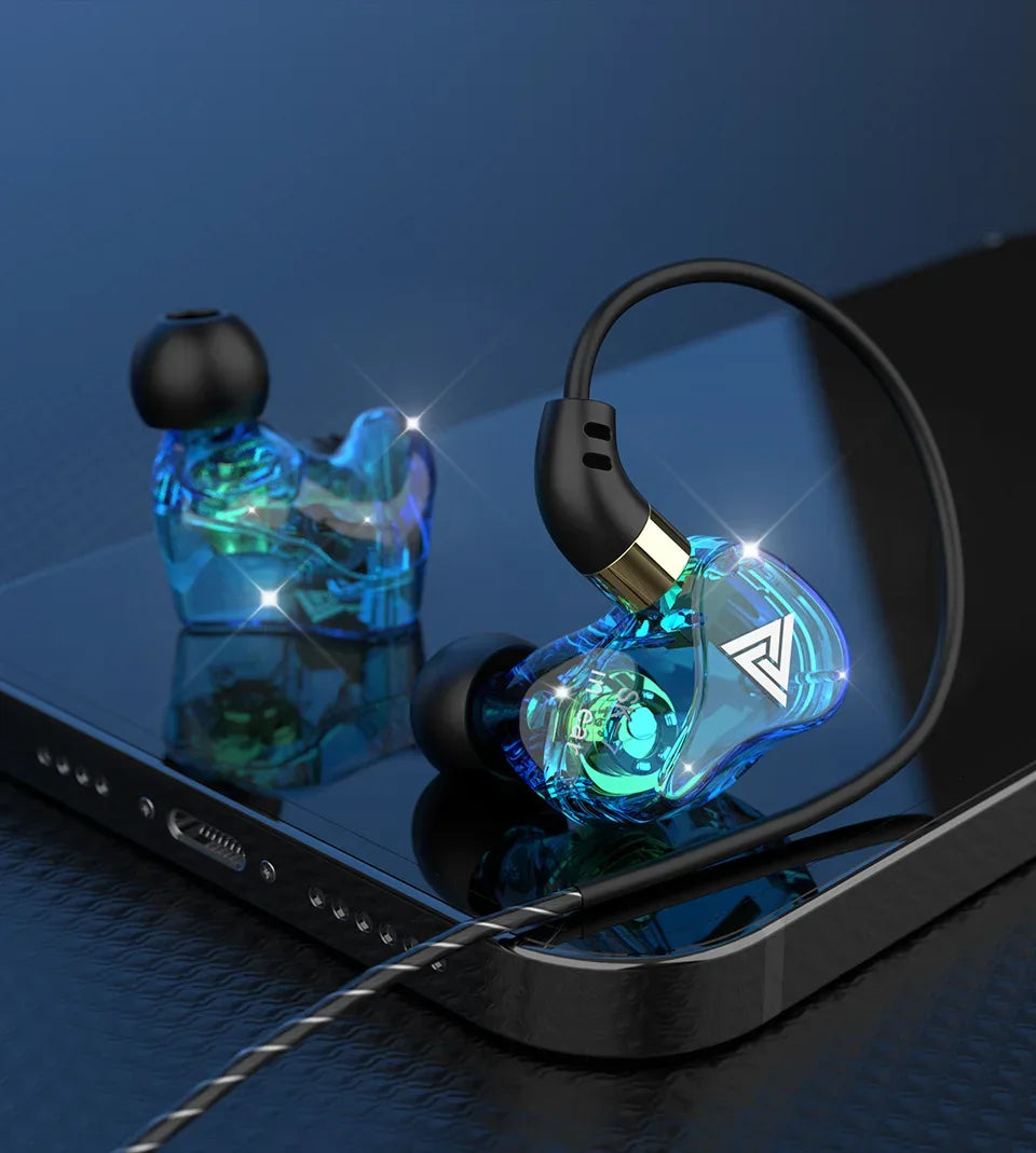 SK7 Wired Earphones With Microphone and Bass Stereo | Tidesmit Tidesmit