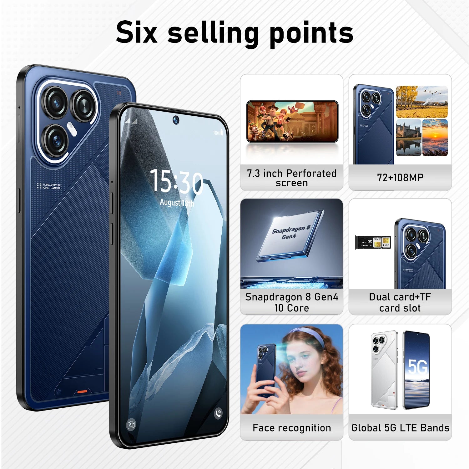 Pova 7 Ultra 5G Smartphone 16GB RAM 1TB Storage - Black Tidesmit