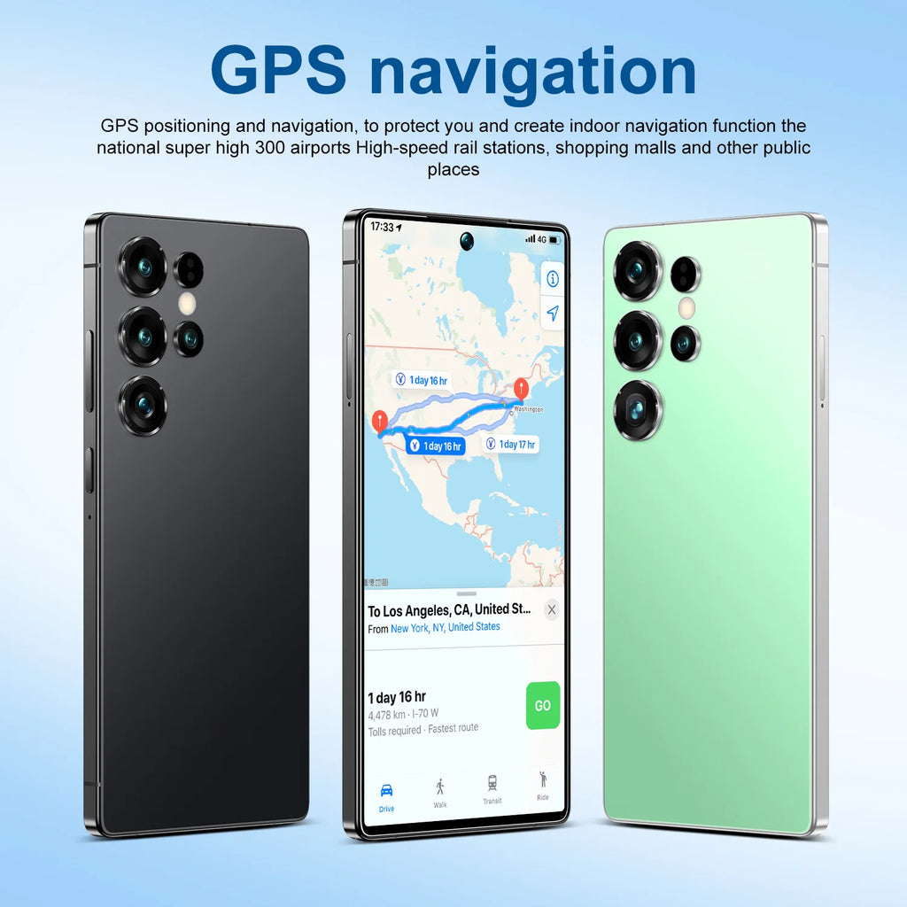 S25 Ultra Professional Videography Smart Phone HD Resolution 4GB+64GB ROM 3-5X Optical Zoom Camera Dual Sim Card CDMA Global Tidesmit