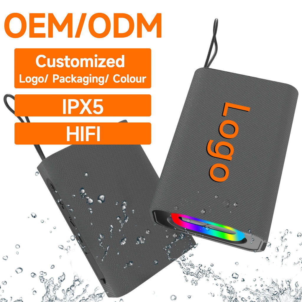 OEM ODM Mini Portable Smart Speakers Professional Audio Music Outdoor Parties Waterproof Battery Powered Wireless BT Speaker My Store