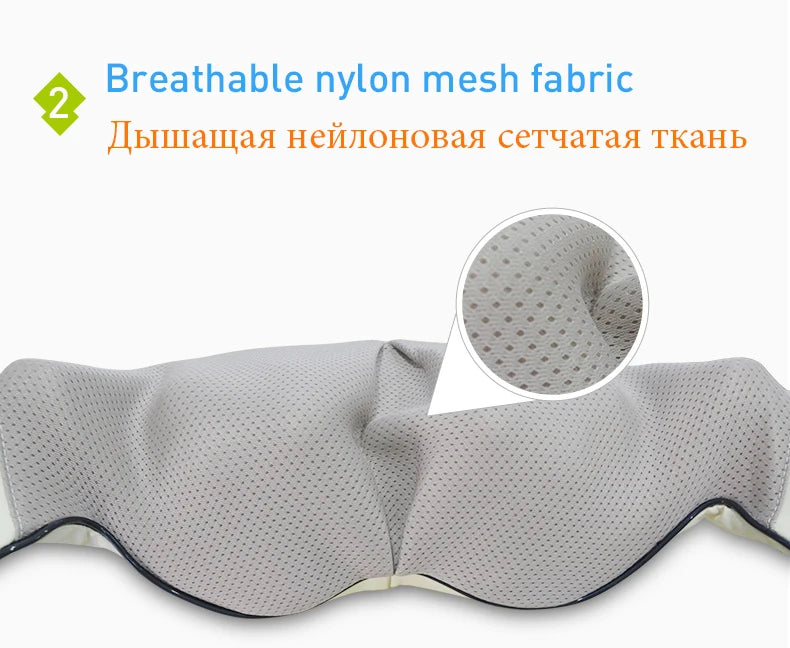 Neck and Shoulder Massager with 16 Heating Nodes - Tidesmit EU Relaxation Treatment Tidesmit