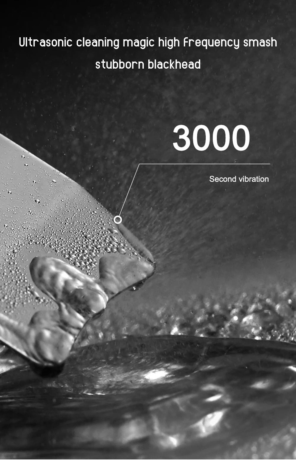Ultrasonic Skin Scrubber - Professional Deep Pore Cleansing & Lifting Tool Scrubs Treatments Tidesmit