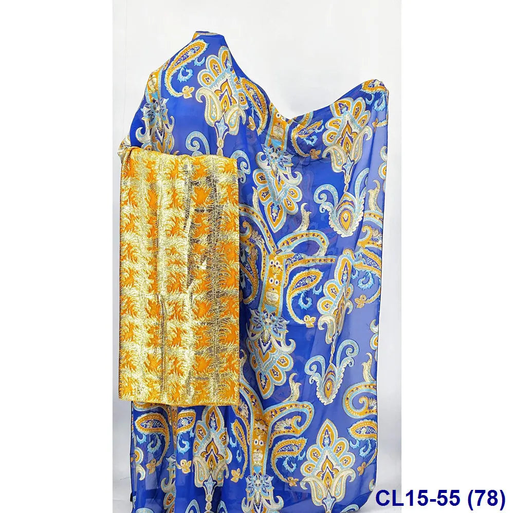Lisami RTS Luxury Silk Fabric Elegant Multi-Color 3D Metallic Handcut for Dresses Weddings and Curtains