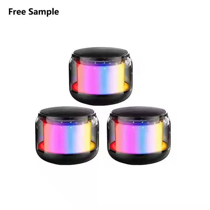 RGB Mini Speaker S300 Wireless BT Speaker with Mini Compact Lightweight Music can be Colorful My Store