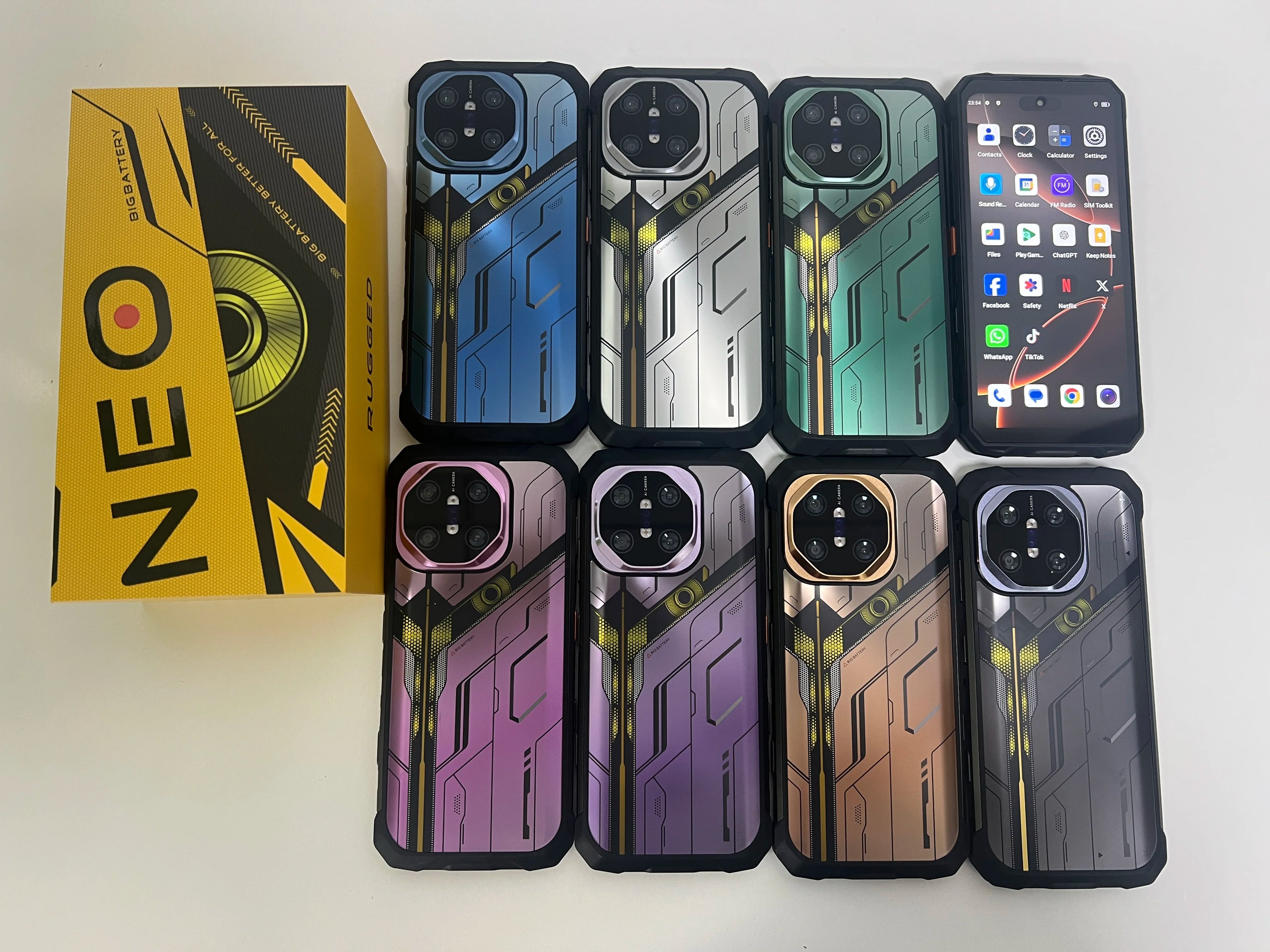 Tidesmit X27 Ultra 5G gaming phone with 16GB RAM and 1TB storage running Android 15 in sleek modern design