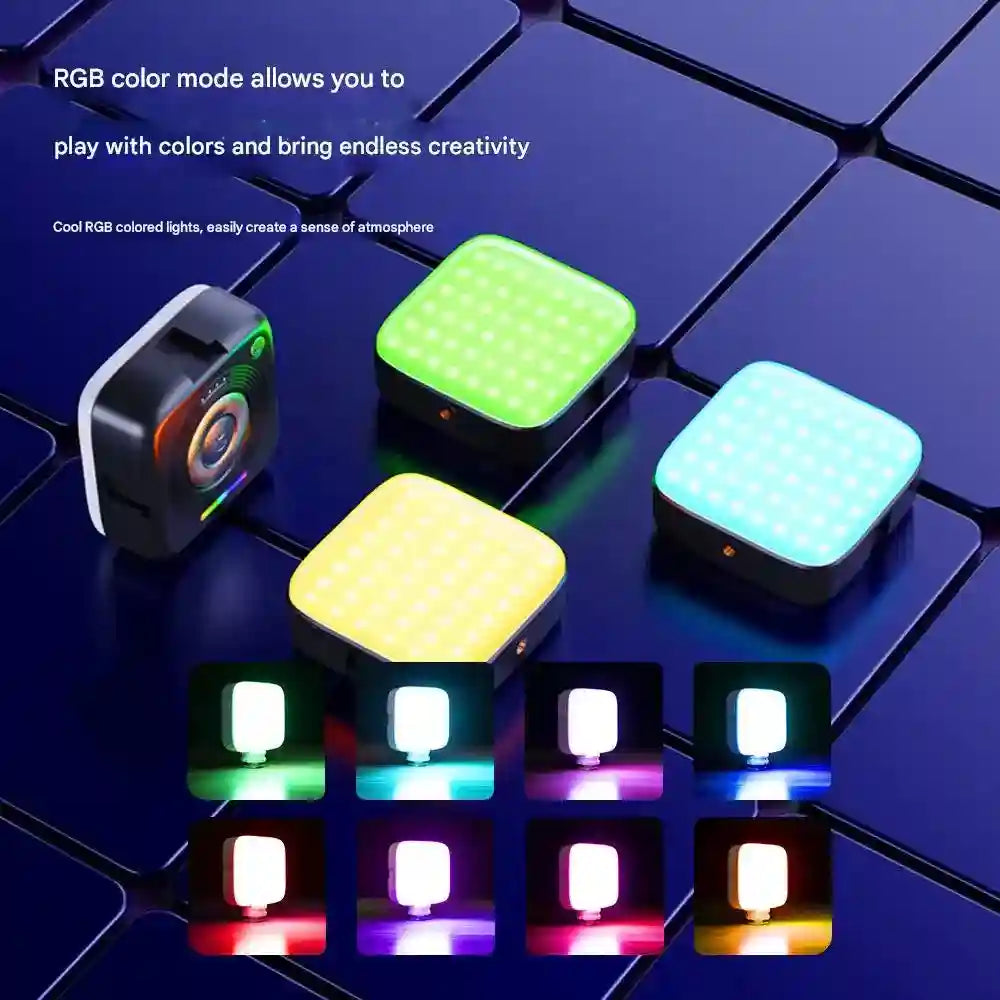 Portable LED Ring Light: Magnetic Selfie Lamp for Content Creation Tidesmit