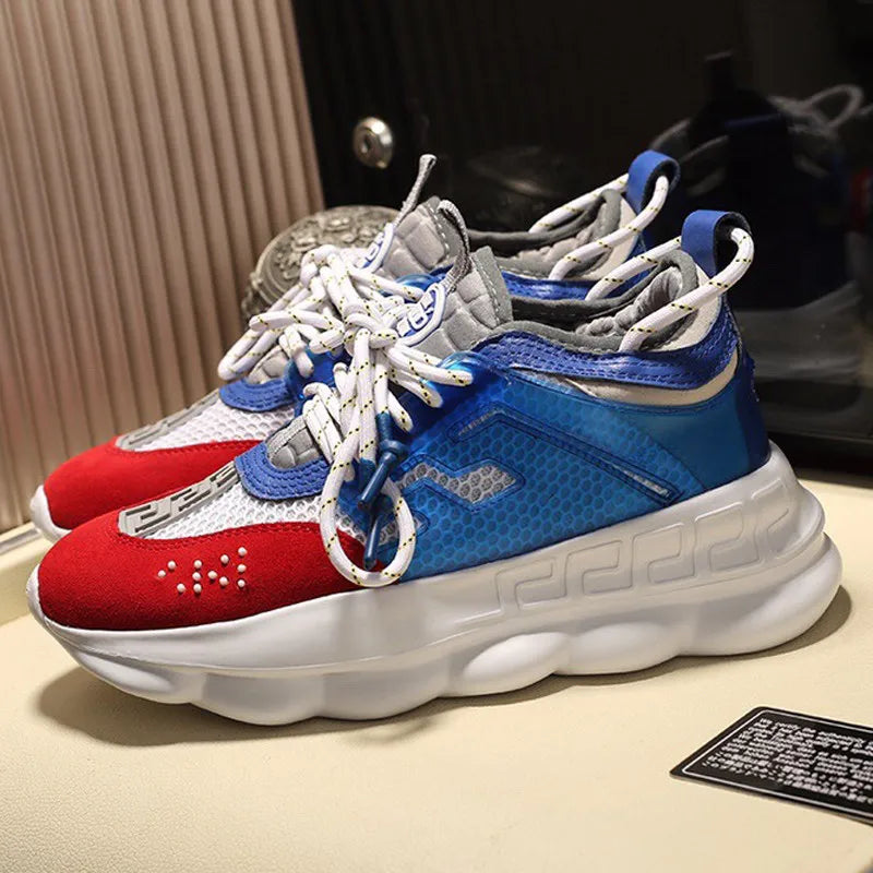 Designer Fashion Men's & Women's Luxury Casual Sneakers Retro Style Running Walking Shoes for Summer High Quality Tenis Zapatos
