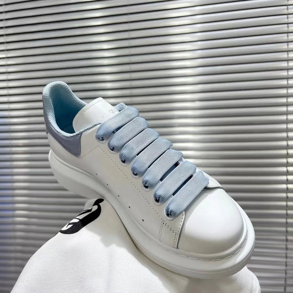 2025 Hot Luxury Women's High Quality Leather Casual Loafers White Elevated Height Increasing Walking Shoes for Summer