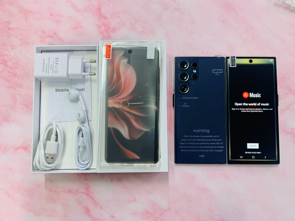 New S25 Ultra 22GB+2TB S25 Ultra Smartphones Big Screen S25 Ultra 5G Dual SIM Cellphone Mobile Phone Cheap Smart Phone Purple 22GB RAM+2TB ROM Tidesmit