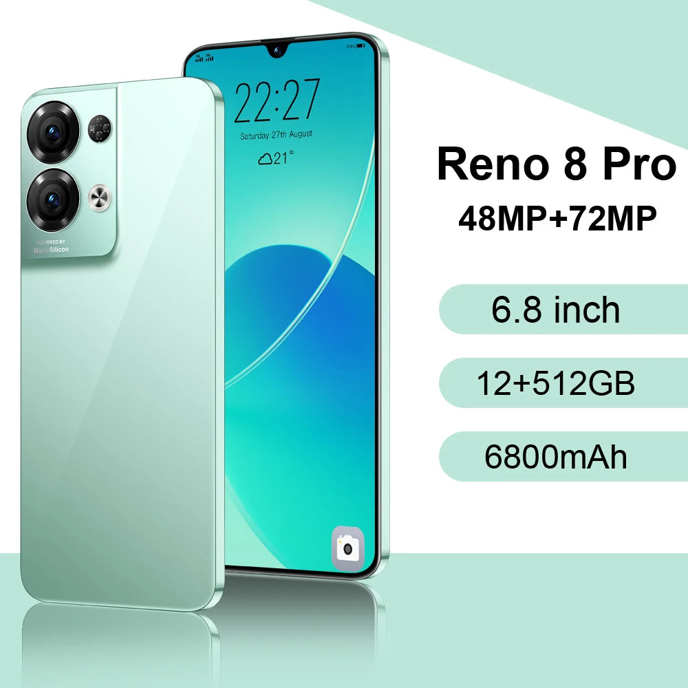 Oneplus 10 Pro 5g Smartphone Supervoo AndroidSmartphone Original 5000mah 6.7 Inch 5000amh Smart Phone TFT Reno 9 Pro 5g Green 12g 512 GB Tidesmit