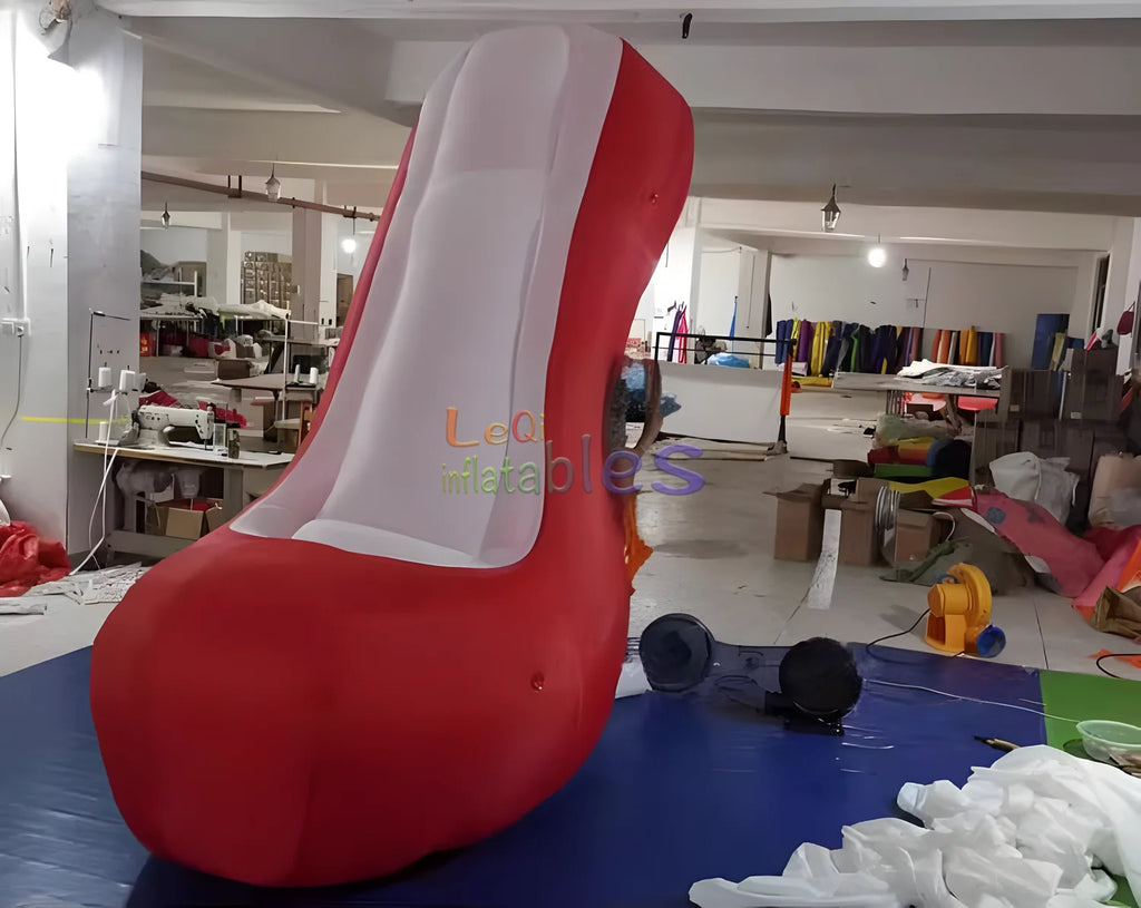 Customize Inflatable High Heels Model Promotional Giant Inflatable Shoes for Events Decoration