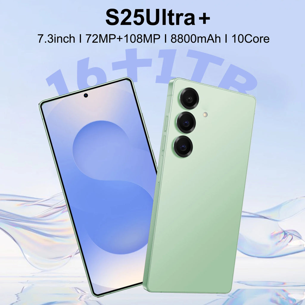 S25 Ultra 5G Smartphone 1TB 16GB RAM Unlocked - Gray Tidesmit