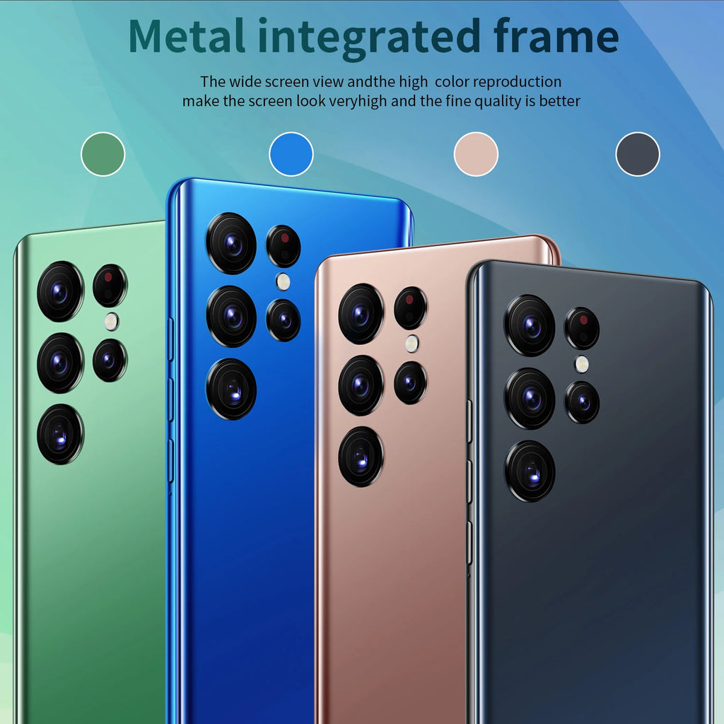 Smart Phone Low Price S23 3+32GB Phones Mobile Android Smartphone 3g 4g 5g Smartphone Smart Phones Tidesmit