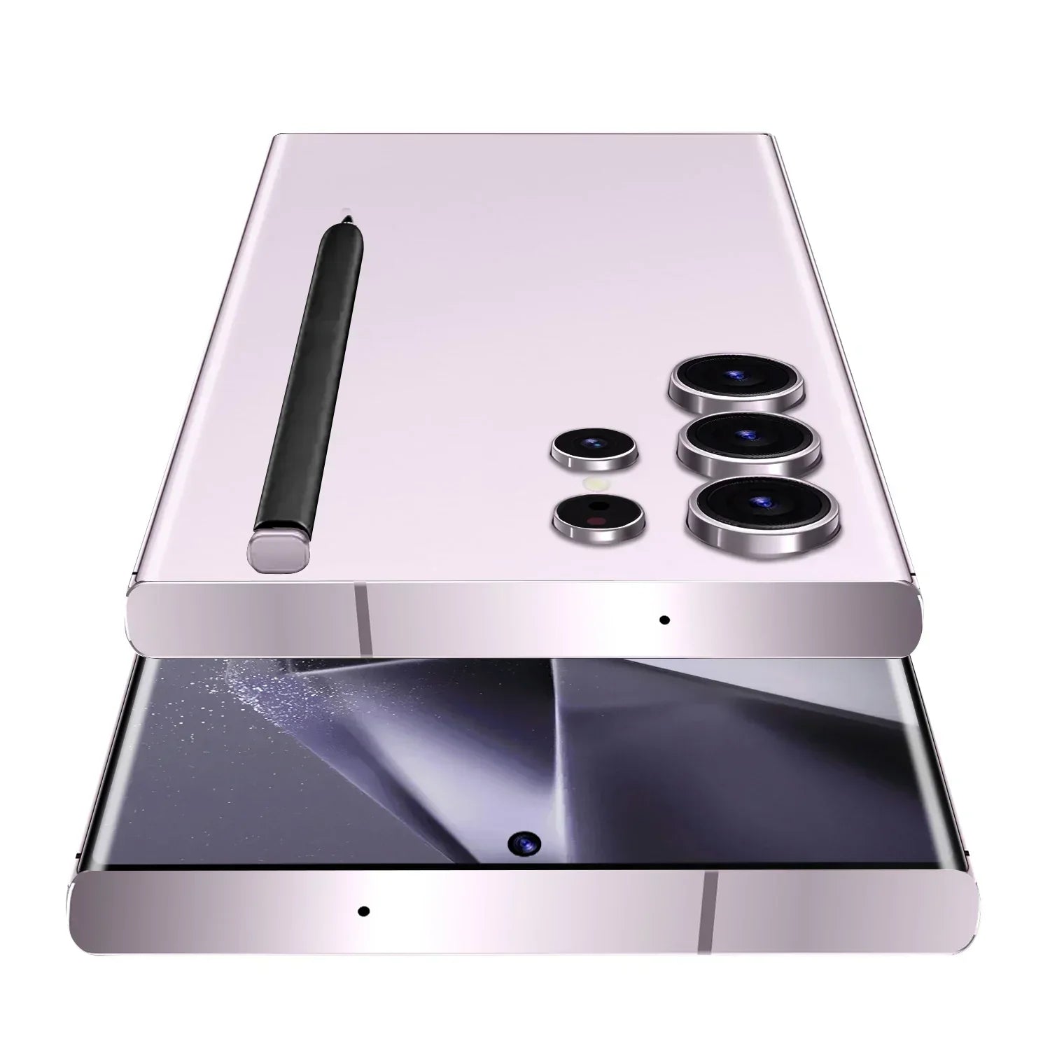 Note 30 Ultra Smartphone 7.3 Inch AMOLED Screen Telephone Smartphone 5G Cellphone Large Screen HD Camera Purple 16g Tidesmit