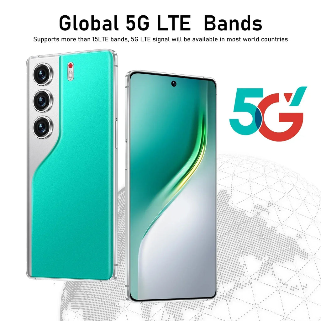 TECHNO CAMON 40 PRO 5G 6.8 Inch AMOLED 5200mAh Battery Original 5G Unlocked Tidesmit