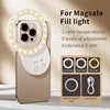 Jopree K23 200LM Mini Fill Light - Magnetic Mount & Memory Function for Phone/Camera White Ring Lights K23 Tidesmit
