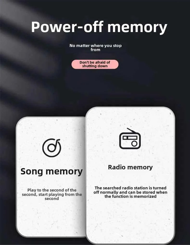 M-39 Portable for Bluetooth Card Speaker with Flashlight Function Wholesale Radio for Seniors Singing Opera Storytelling My Store