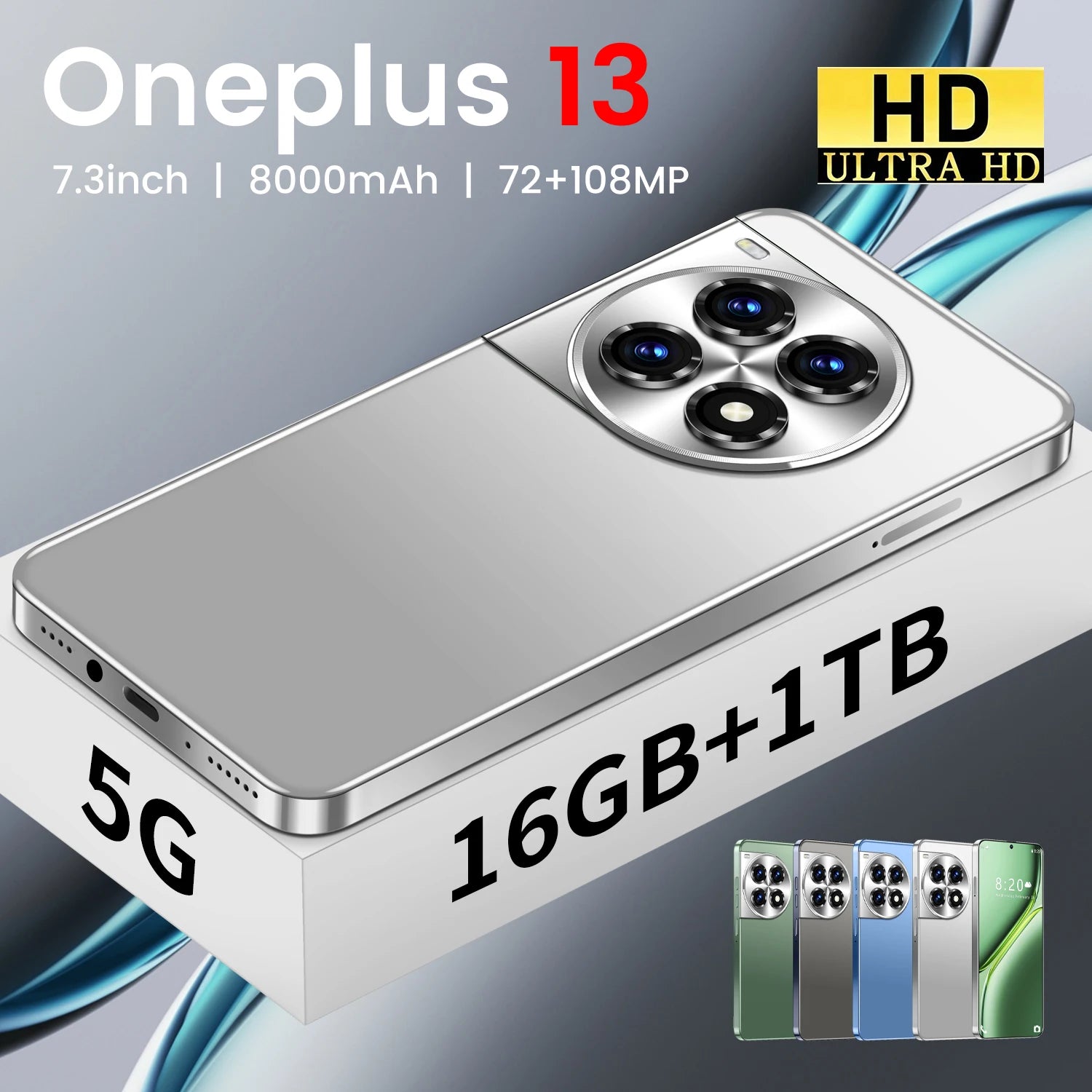 OnePlus 13 5G Smartphone 1TB 16GB RAM - High Capacity Mobile Tidesmit