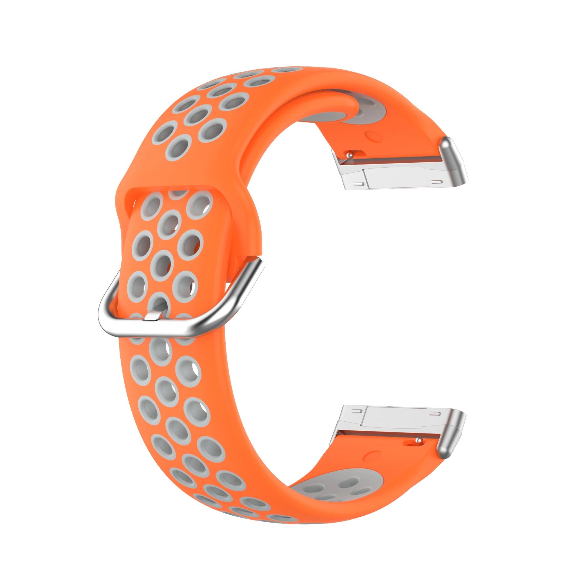 Tidesmit colorful silicone sports wrist strap for Fitbit Versa 3 and Sense smartwatches in a soft flexible design