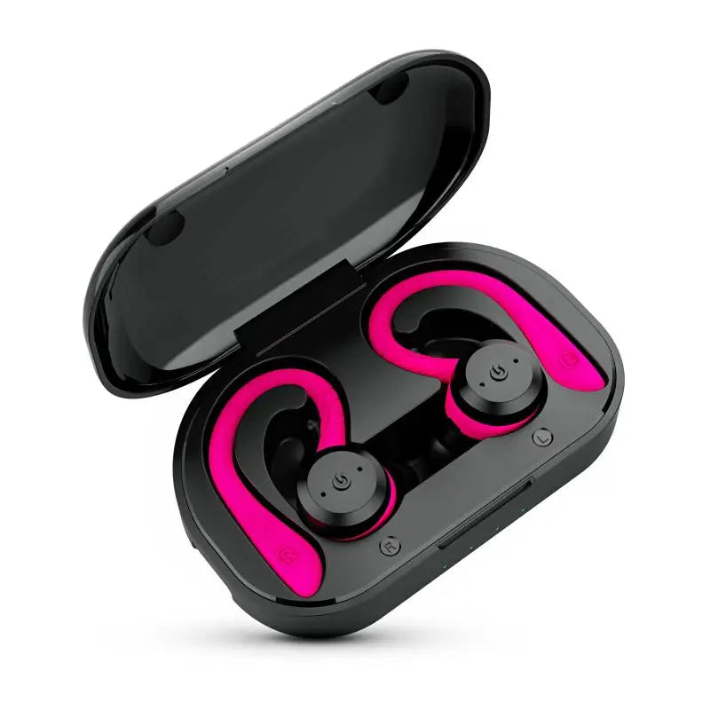 IPX7 Waterproof TWS Earbuds Wireless 5.0 Blue Tooth HiFi 3D Stereo Sound Noise Canceling Mic Charging Box LED Battery JL Tidesmit