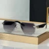 Luxury Designer Sunglasses for Men Universal Fashion Metal Square Vintage Premium Eyeglasses Business Reusable Polarized