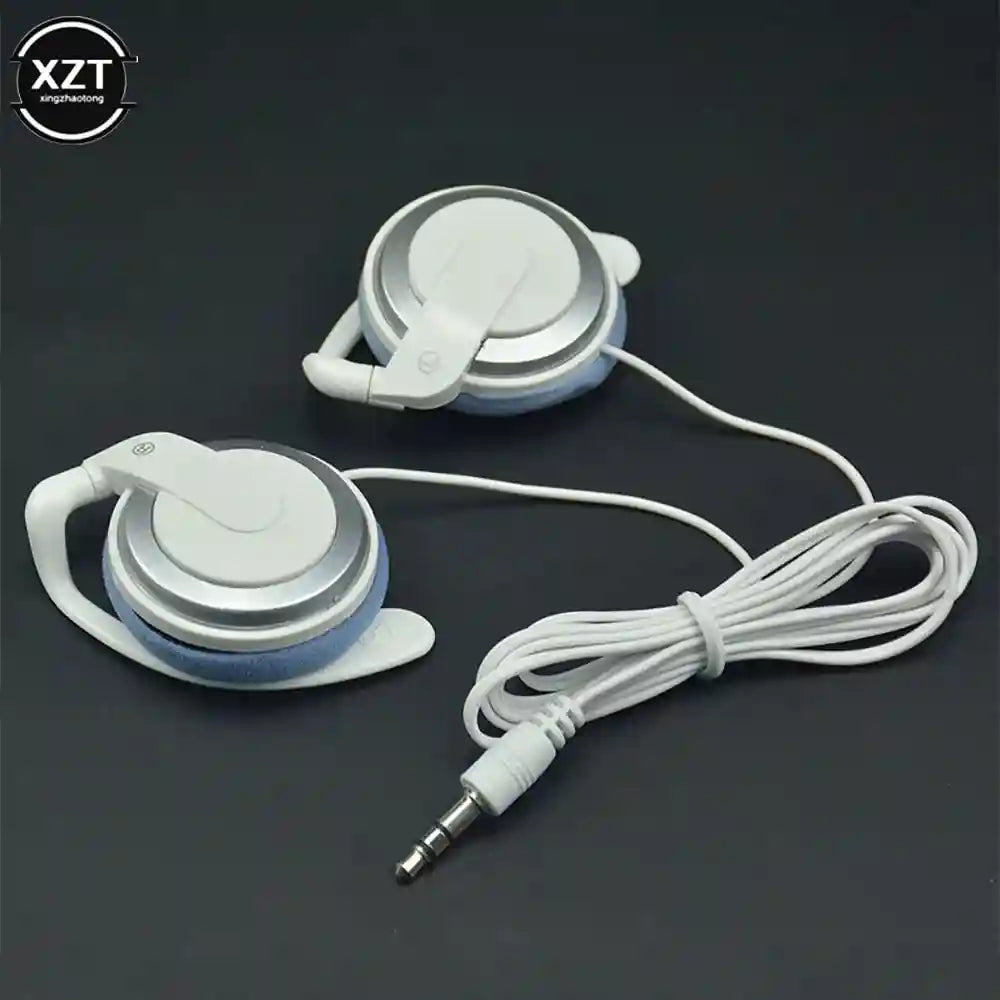 Wired Over-Ear Headphones with Stereo Sound - Adjustable Headset WHITE Tidesmit