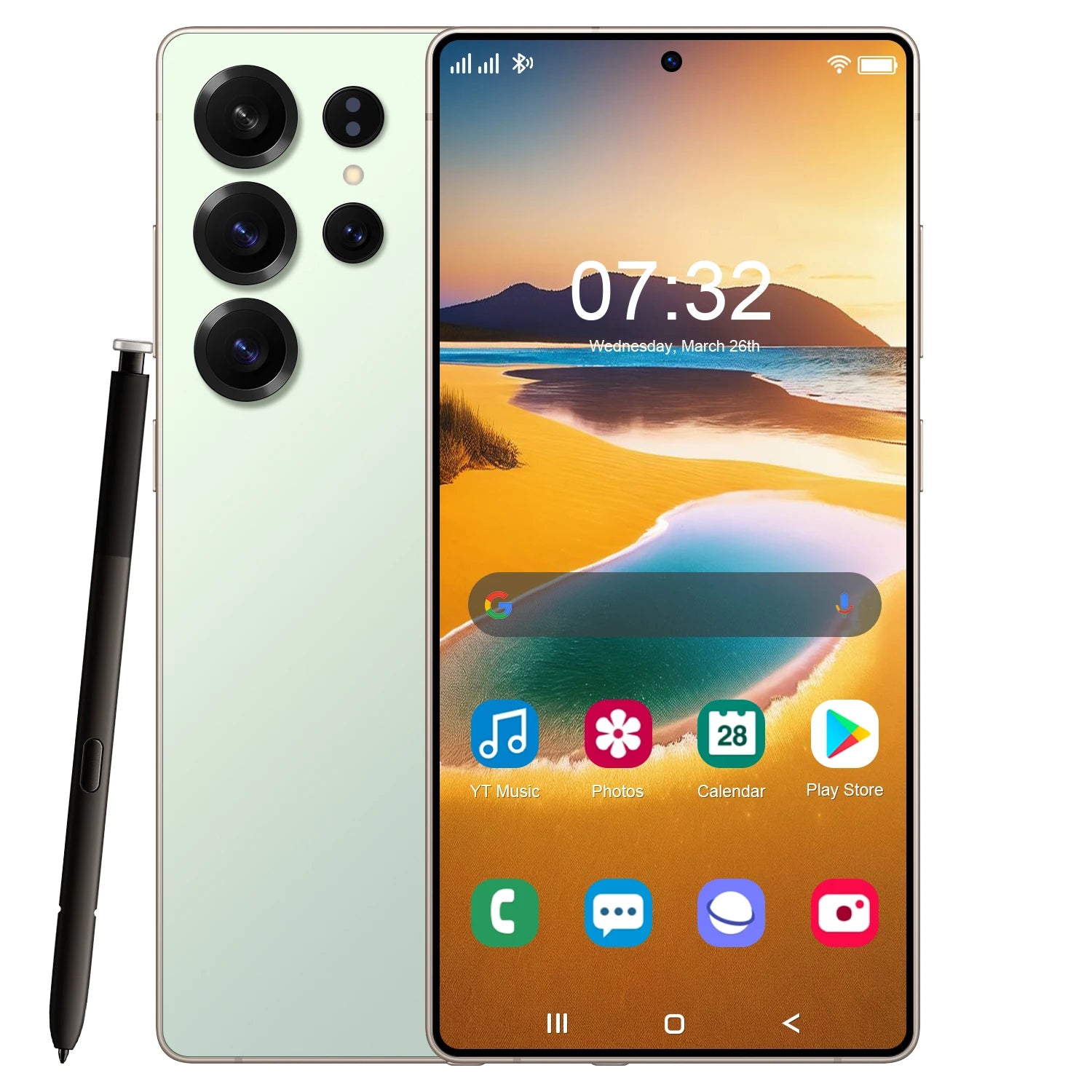 S25 Ultra 5G Smartphone, 16GB RAM, 1TB Storage - Dual SIM Green 16g 1TB Tidesmit