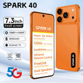 SPARK 40 5G unlocked smartphone in 7th gallery view featuring dual 78MP and 108MP camera with 8000mAh battery