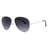 Brand Design Pilot Oval Polarized Sunglasses Metal Full Rim Light Weight Unisex Luxury Custom Eyewear Factory Direct