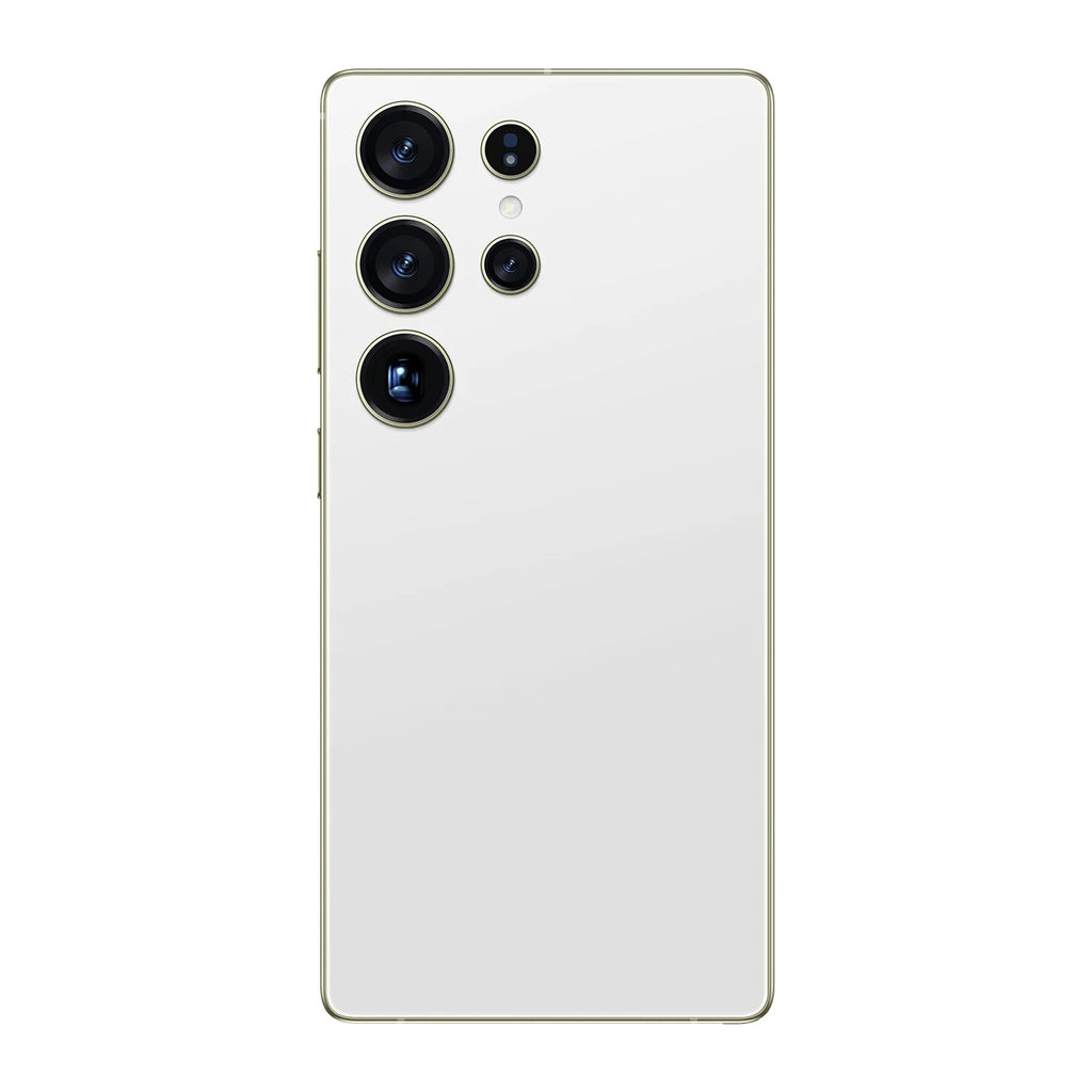 Tidesmit S25 Ultra 5G smartphone with 6.8 inch display 22GB RAM 2TB storage and Android 14 in sleek modern design.