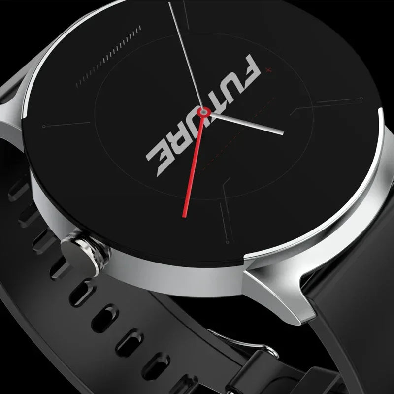 YTGEE 2025 KS02 Pro Blood Pressure Smartwatch Fitness Tracker Heart Rate Bracelet Message Reminder NFC Smart Watch for Men Women - Tidesmit