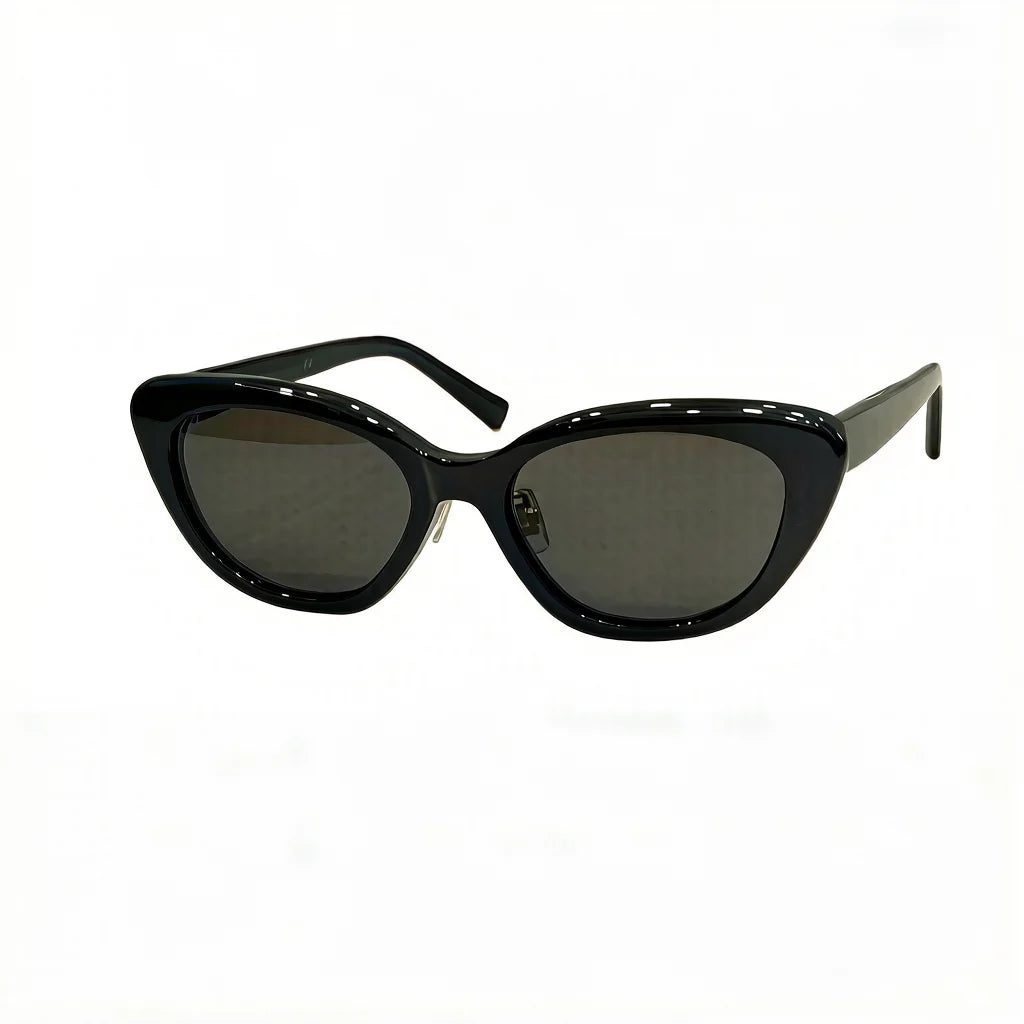 Fashion MiWu Miwu Cat Eye Women Sunglasses Luxury Brand Designer VMU 83S Small Frame Glasses UV400 Girl Letter Eyewear