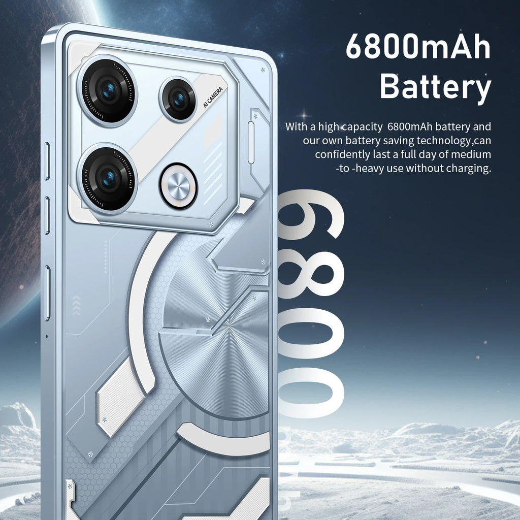 GT10 Pro Android Smart 5G Phone with 16GB RAM & 1TB Storage HighDef Screen Tidesmit