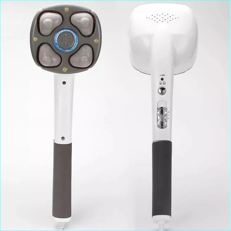 Electric Neck Massager: 4-Head Deep Tissue Wellness Tool (220V) Relaxation Treatment Tidesmit