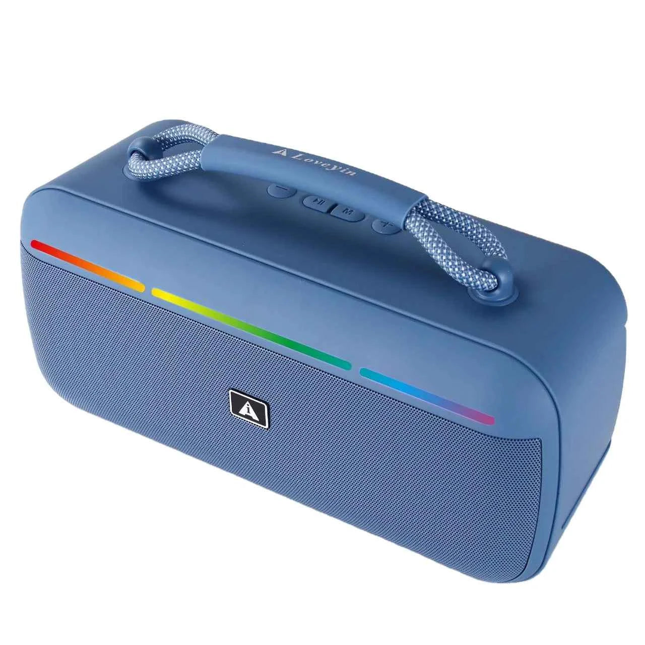 20W Boombox Portable Outdoor Speakers Wireless Music Player Subwoofer Home Gift Boss Speaker With FM Radio Blue-tooth OEM Solar My Store