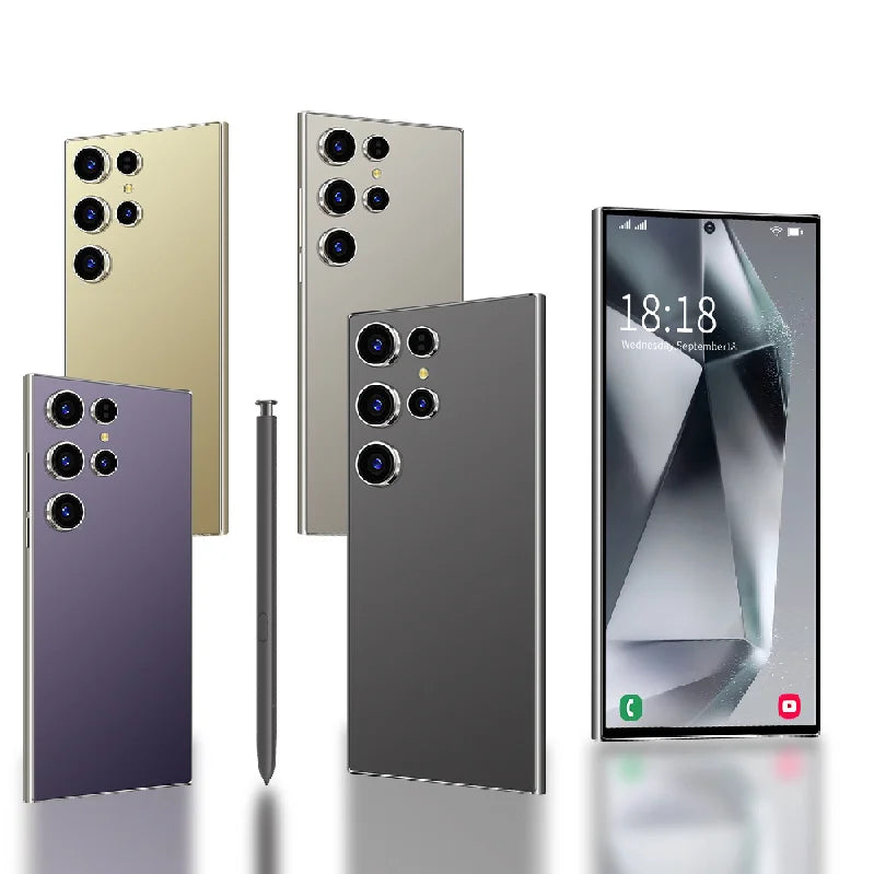 HIGH EQUIPMENT a FLASH SALE 5g Smart Phone with Best Camera Nfc 24 Ultra Android Smart Phone Pliable Android Smart Phones Tidesmit