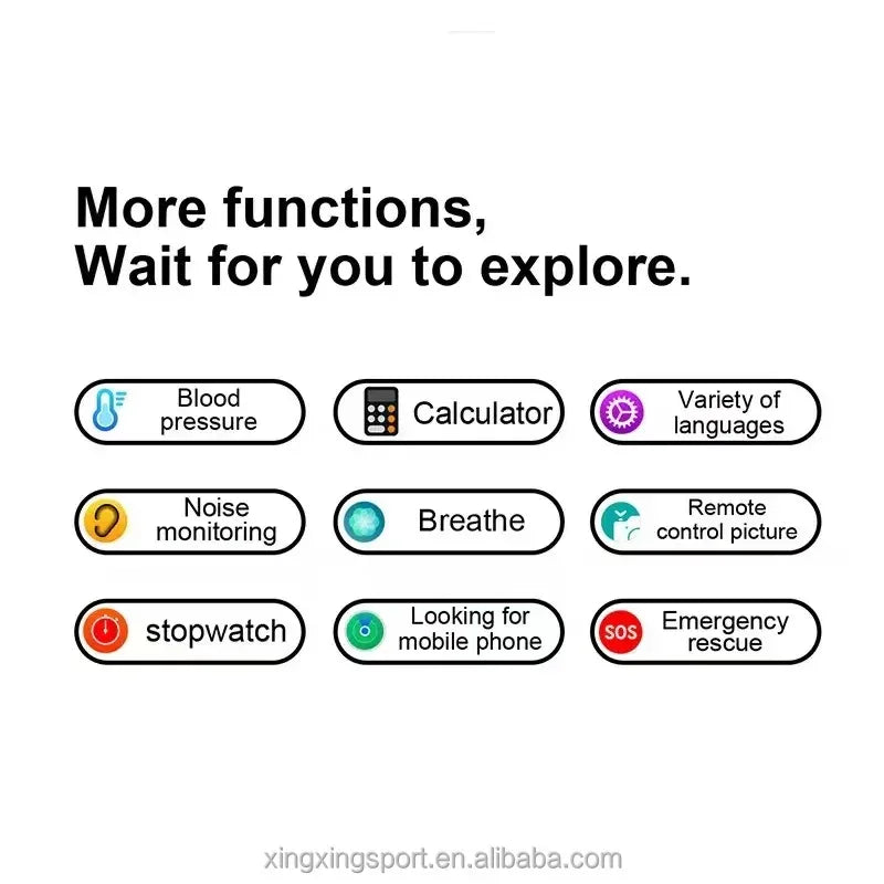 2025 High Quality FitCloudPro IP68 Sport Fitness Tracker Watch Mini Smart Watch Amoled HD Resolution Compass Sleep Tracker - Tidesmit