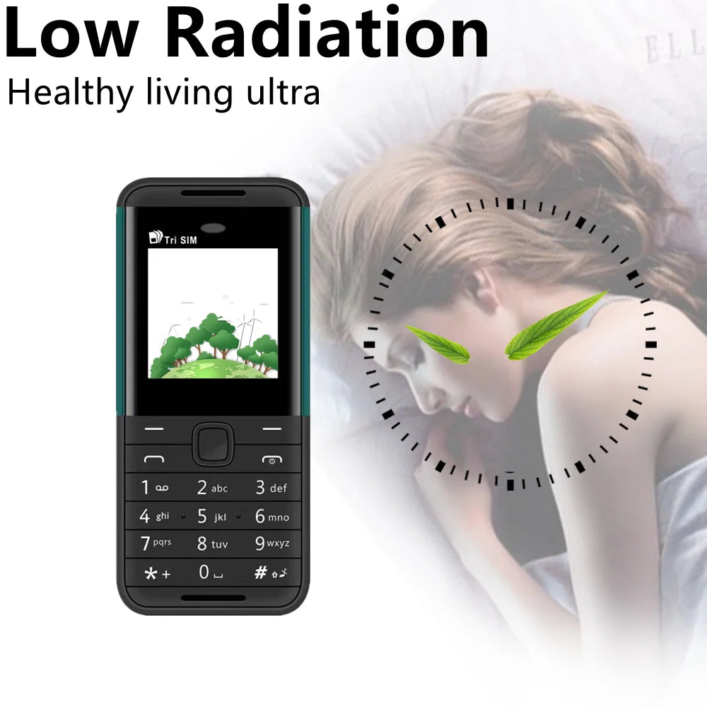 SERVO BM5310 Mini 3 SIM Standby Feature Mobile Phone Speed Dial Magic Voice Blacklist MP4 Player FM Radio Small Backup Cellphone