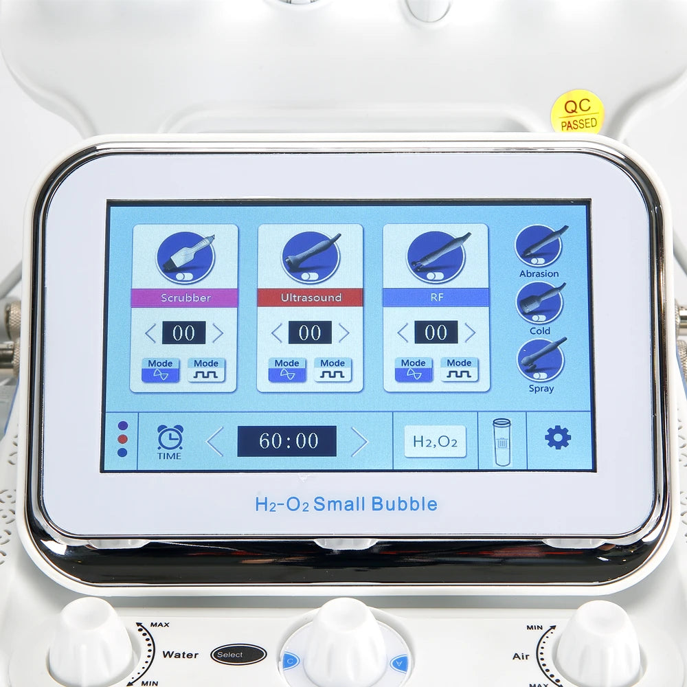 Hydro Dermabrasion 6-in-1 Facial Spa Device - Professional Skincare Body Shaping Massage Equipment Tidesmit