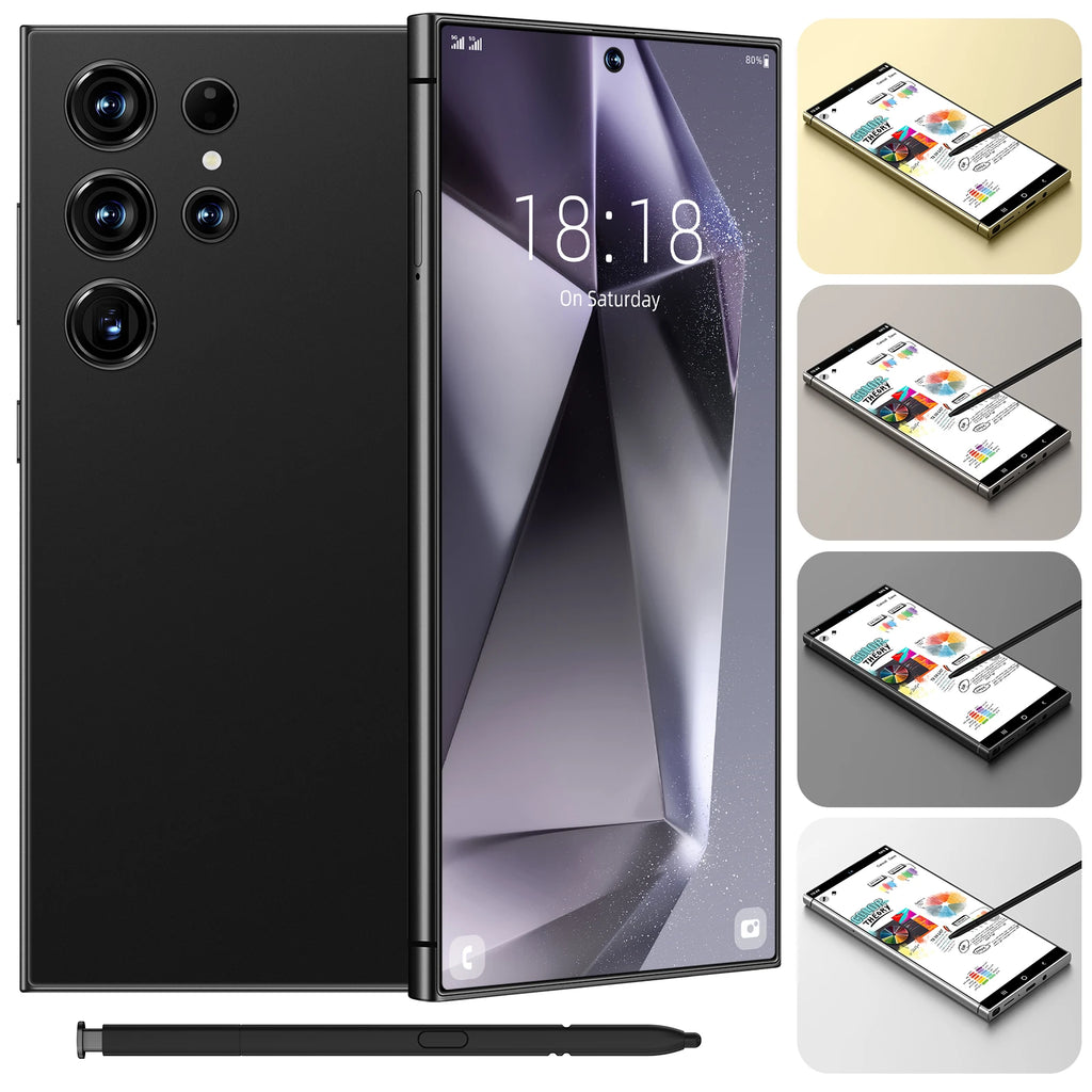 Slim Profile Note 30 Ultra 5G smartphone with 7.3 inch AMOLED display and high definition camera system
