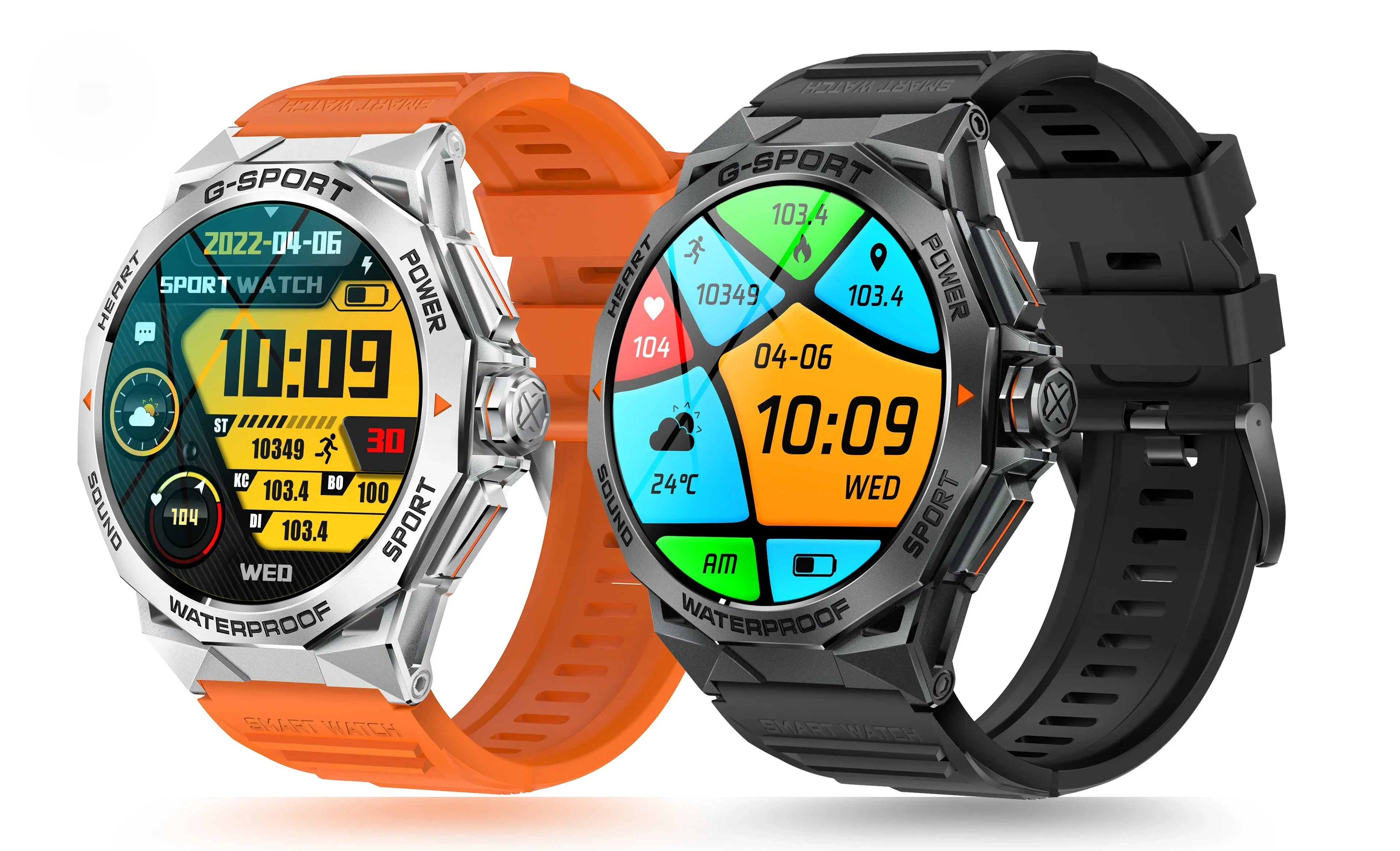 K62 1.43-Inch Amoled Fashion Smart Watch for Bluetooth Blood Oxygen Exercise Tracking SOS Heart Rate/Blood Pressure Monitoring I - Tidesmit