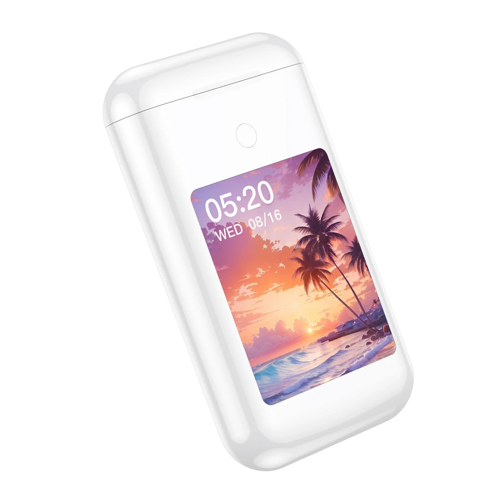 New A98 Box Wireless Earbuds + Power Bank + Flashlight 3-in-1 Touch Screen Earbud & Earphones With 8000mah Battery Capacity Tidesmit