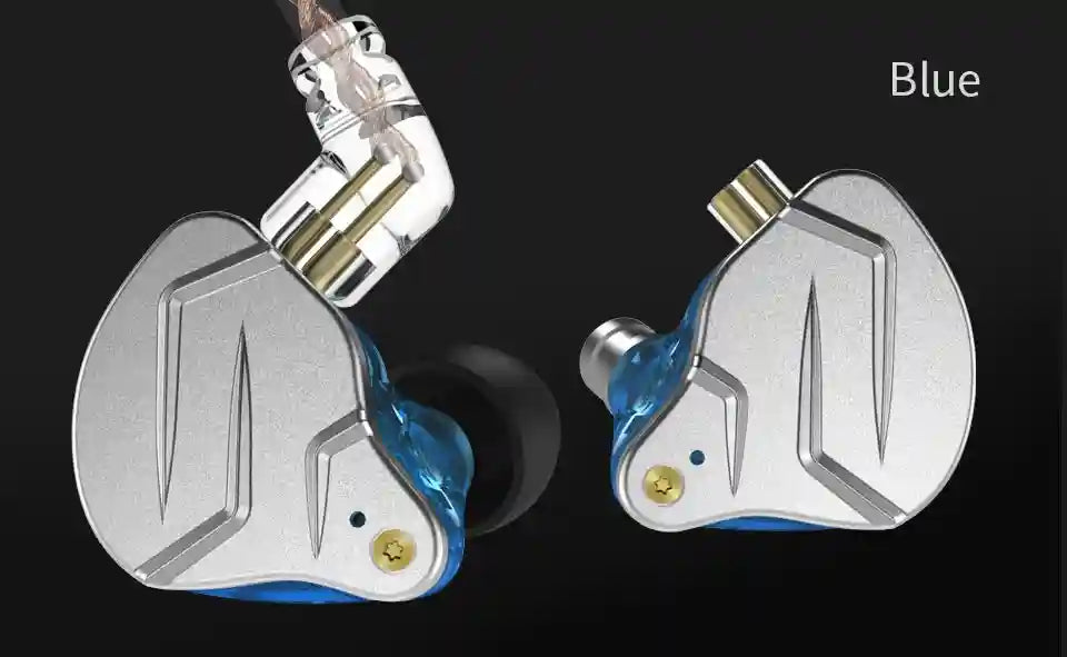 KZ ZSN Pro Hybrid Wired Earphones | High-Fidelity Studio Monitor In-Ear Tidesmit