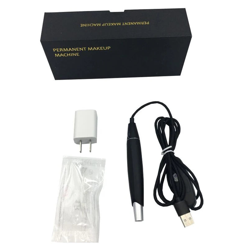 Professional PMU Machine - Black Permanent Makeup Pen for Microblading Permanent Makeup Machines black Tidesmit