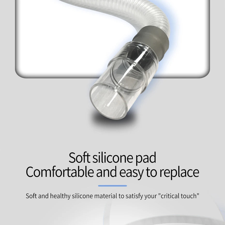 BMC Nasal Pillows Mask PM2 Soft Silicone CPAP Accessories Front Hose Full Size Kit Nose Pads 22mm Tub Diameter